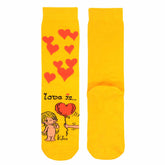 Love Is Magical....Knitted Cotton Crew Socks